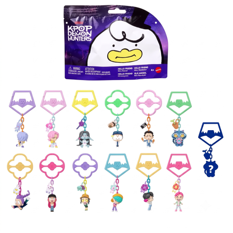 KDH Blind Bag Mô Hình Móc Khóa Mini – Hello Friends Jtc89 (Giao Mẫu Ngẫu Nhiên)