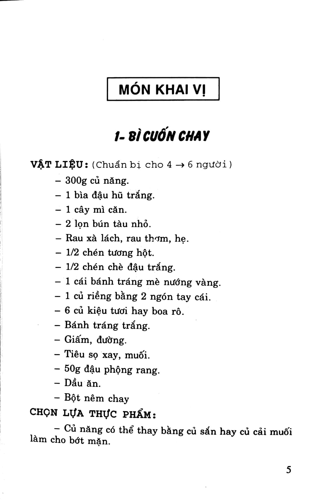 Món Chay Đãi Tiệc