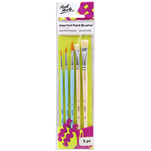 Mont Marte - Bộ Cọ Vẽ Màu Nước Acrylic BMH0039