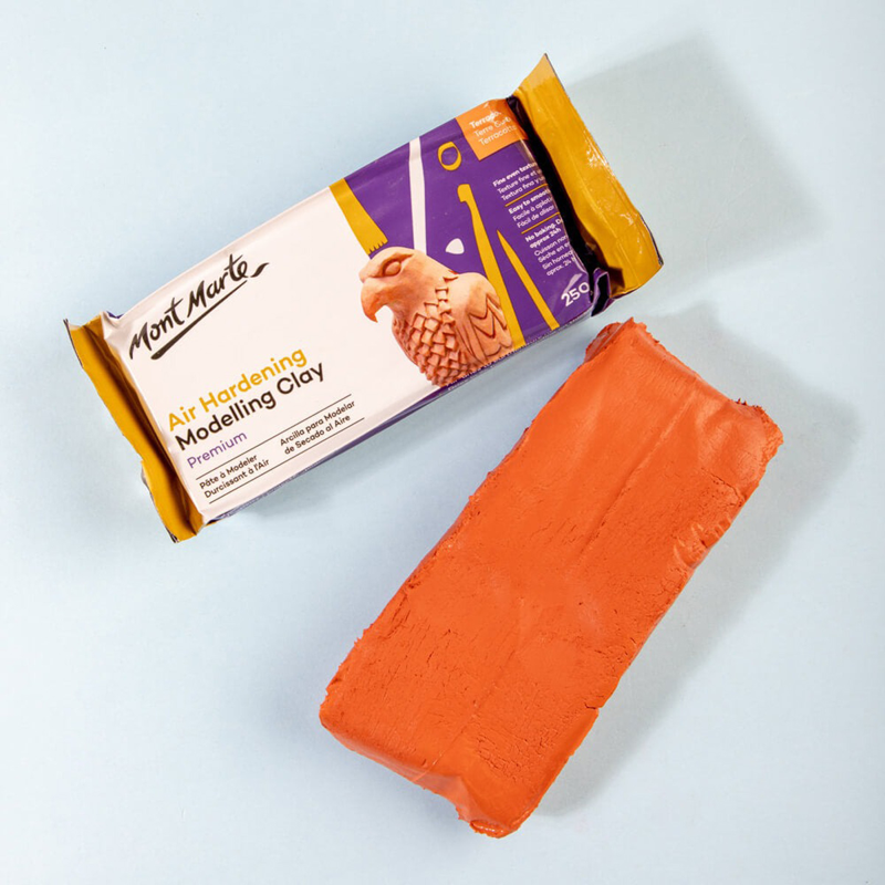Mont Marte - Đất Sét Tự Khô 250GMS Màu Nâu - (VM-0170)
