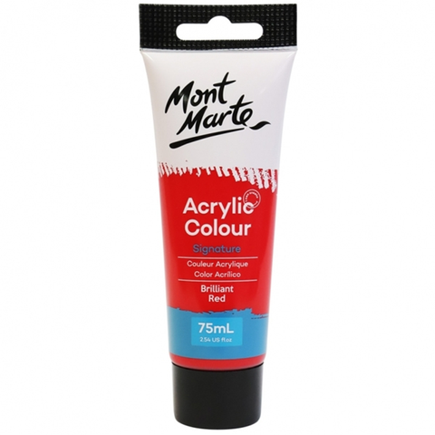Mont Marte - Màu Acrylic MSCH7510 Brilliant Red