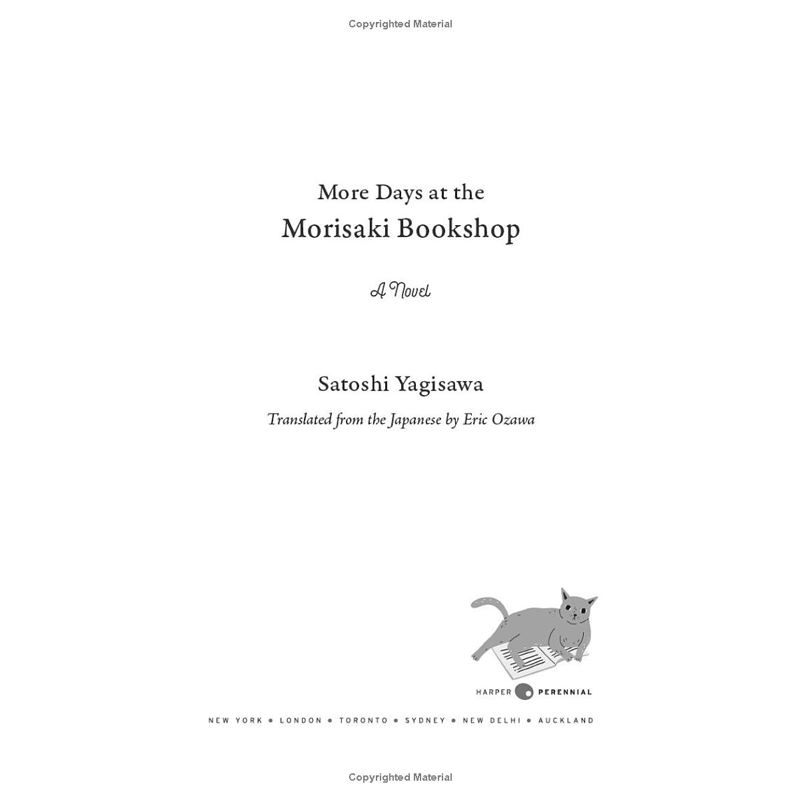 Morisaki Bookshop #2: More Days