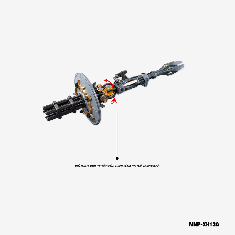 Motor Nuclear_MNP_XH13A_ Mô Hình Trấn Bắc Quân