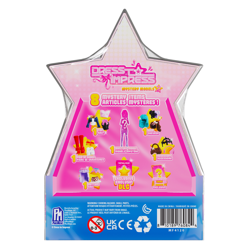 Dress To Impress Búp Bê Bí Ẩn Game Dress To Impress - V3 MF4120