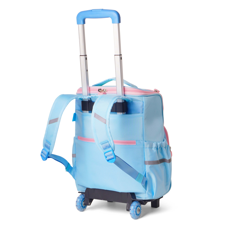 Mr Vui - Balo Cần Kéo Cấp 1 1053 Xanh Dương Nhạt