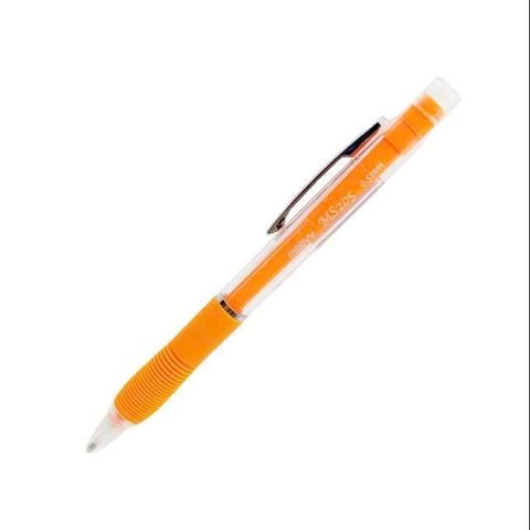 Bút chì bấm 0.5mm MS205 cam