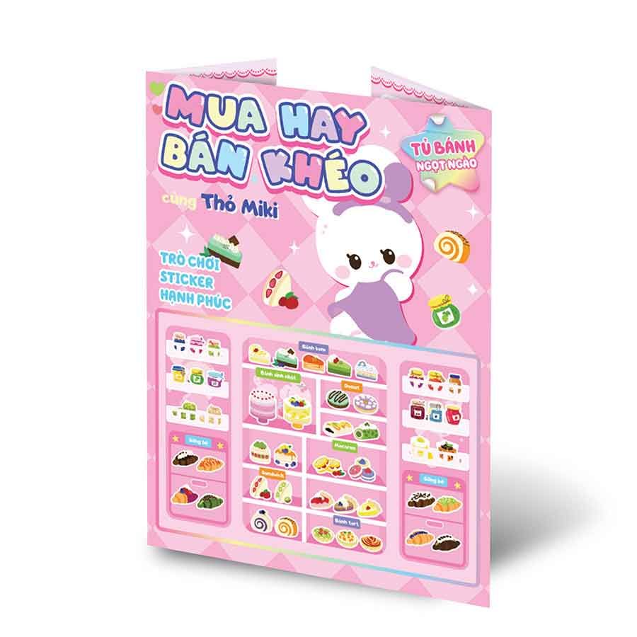 Mua Hay Bán Khéo Cùng Thỏ Miki - Tủ Bánh Ngọt Ngào: Trò Chơi Sticker Hạnh Phúc