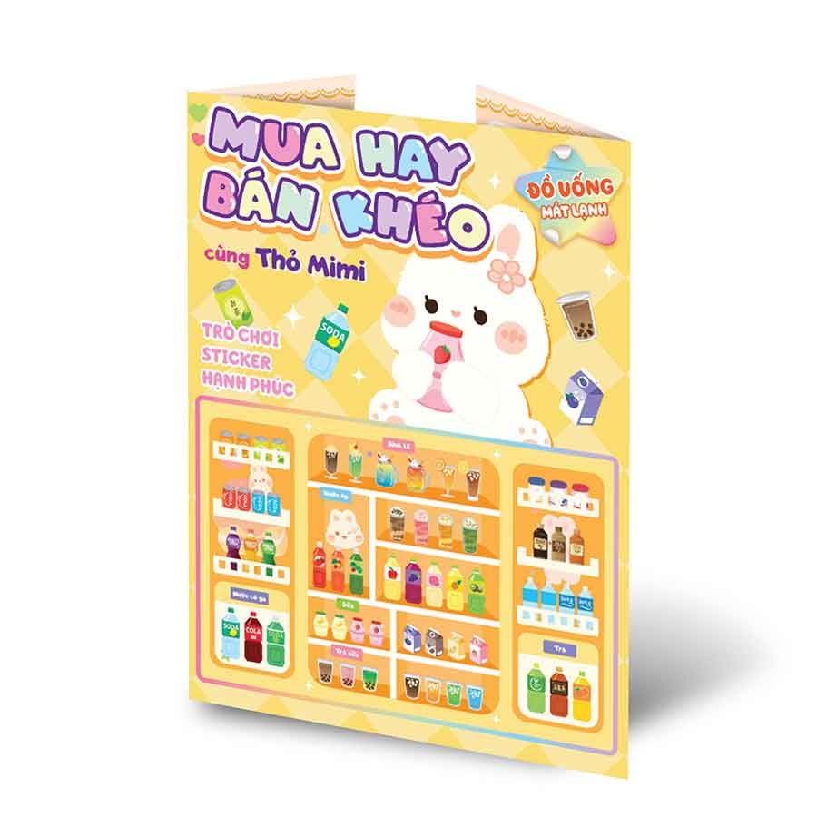 Mua Hay Bán Khéo Cùng Thỏ Mimi - Đồ Uống Mát Lạnh: Trò Chơi Sticker Hạnh Phúc