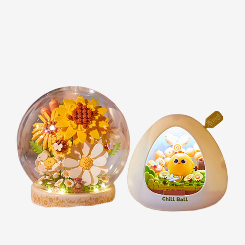 Emue-Em0035 - Lắp Ráp Mô Hình Gà Con Dạo Chơi Đồng Quê
