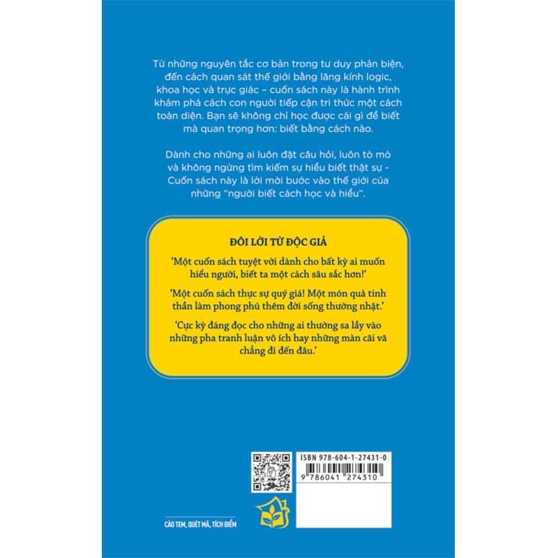 Muốn Hiểu Thông Suốt Hãy Hỏi Thông Minh