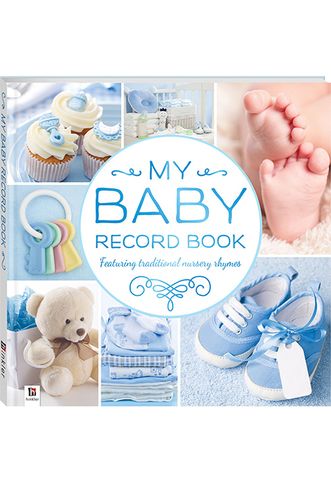 My Baby Record Book (Blue)
