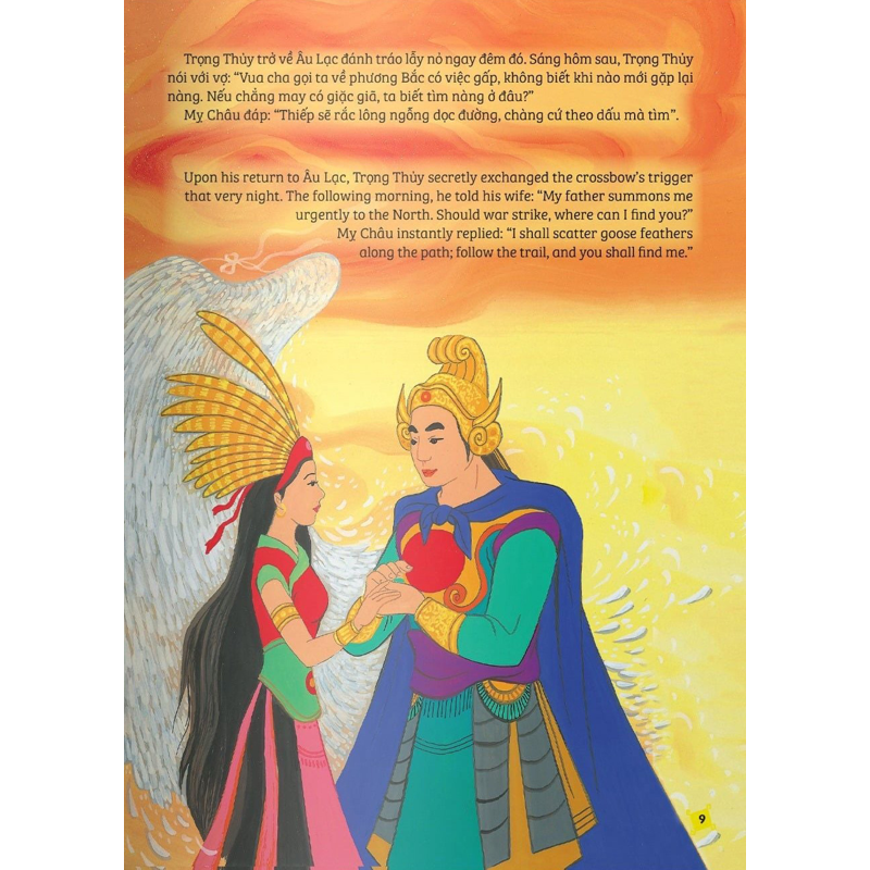 Mỵ Châu Trọng Thủy - Truyện Cổ Tích Việt Nam Đặc Sắc (Song Ngữ)