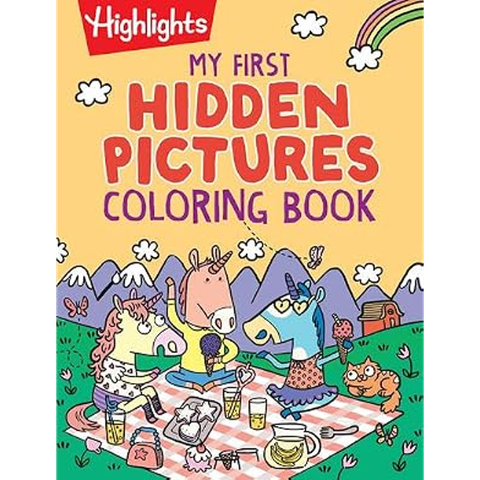 My First Hidden Pictures Coloring Book