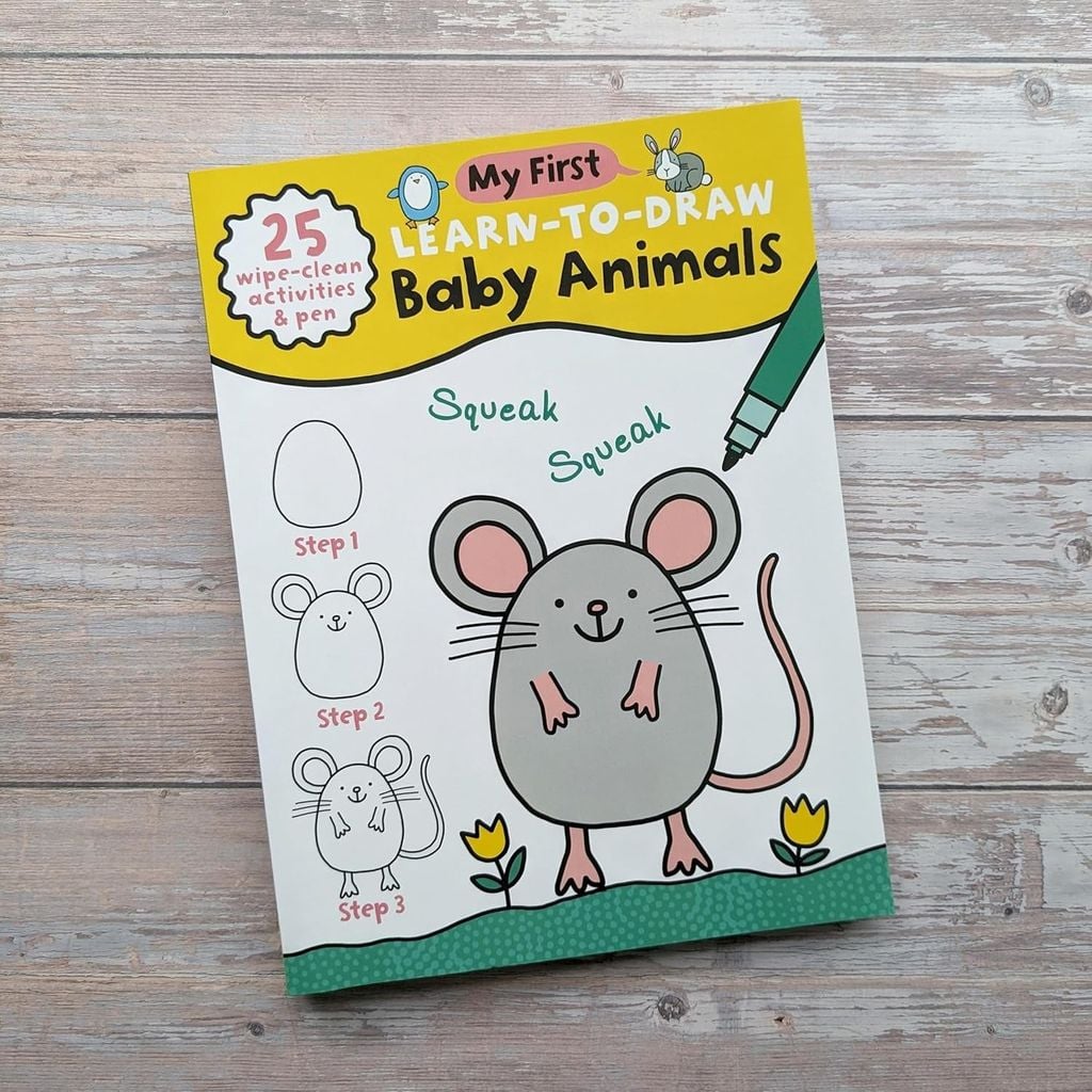 My First Learn To Draw: Baby Animals
