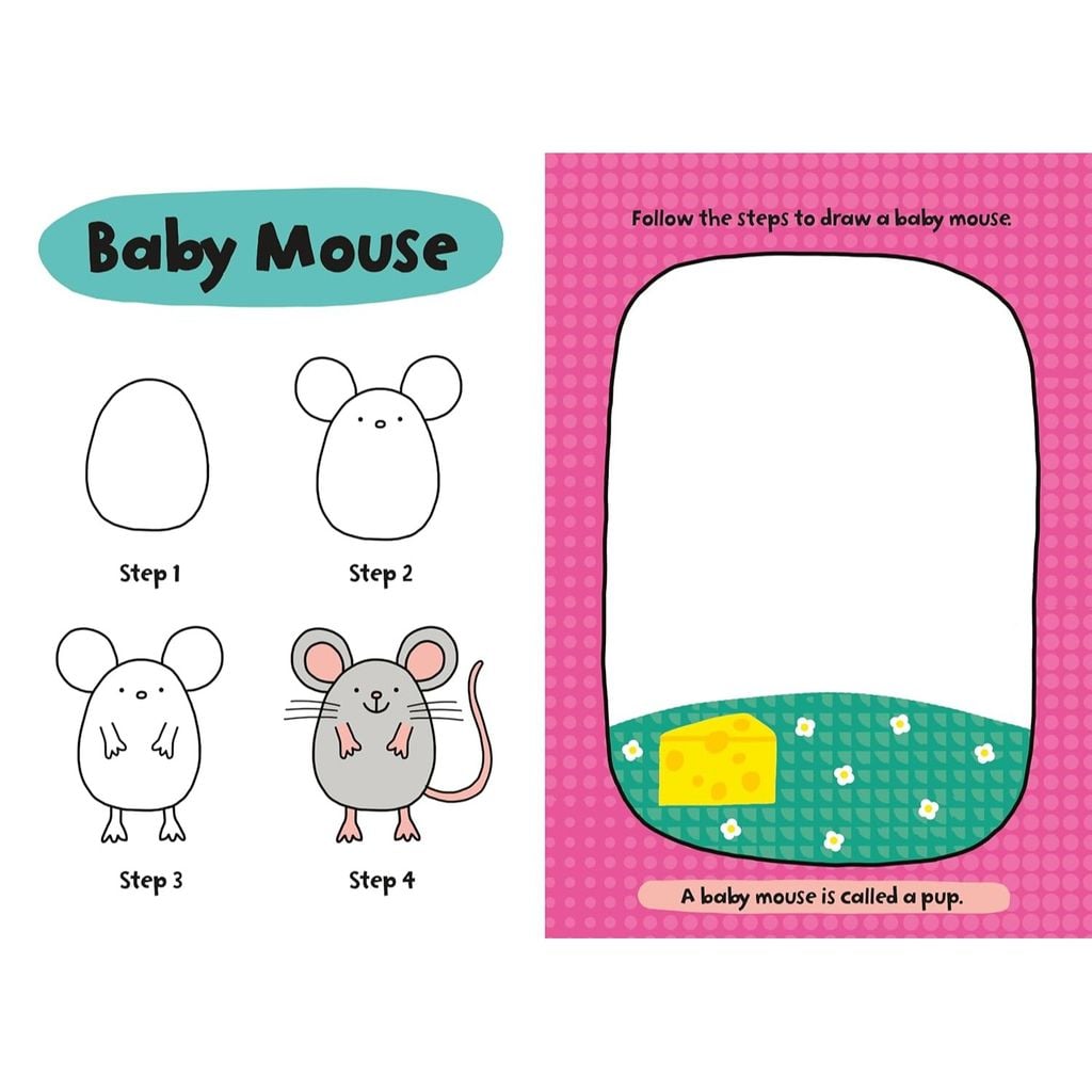 My First Learn To Draw: Baby Animals