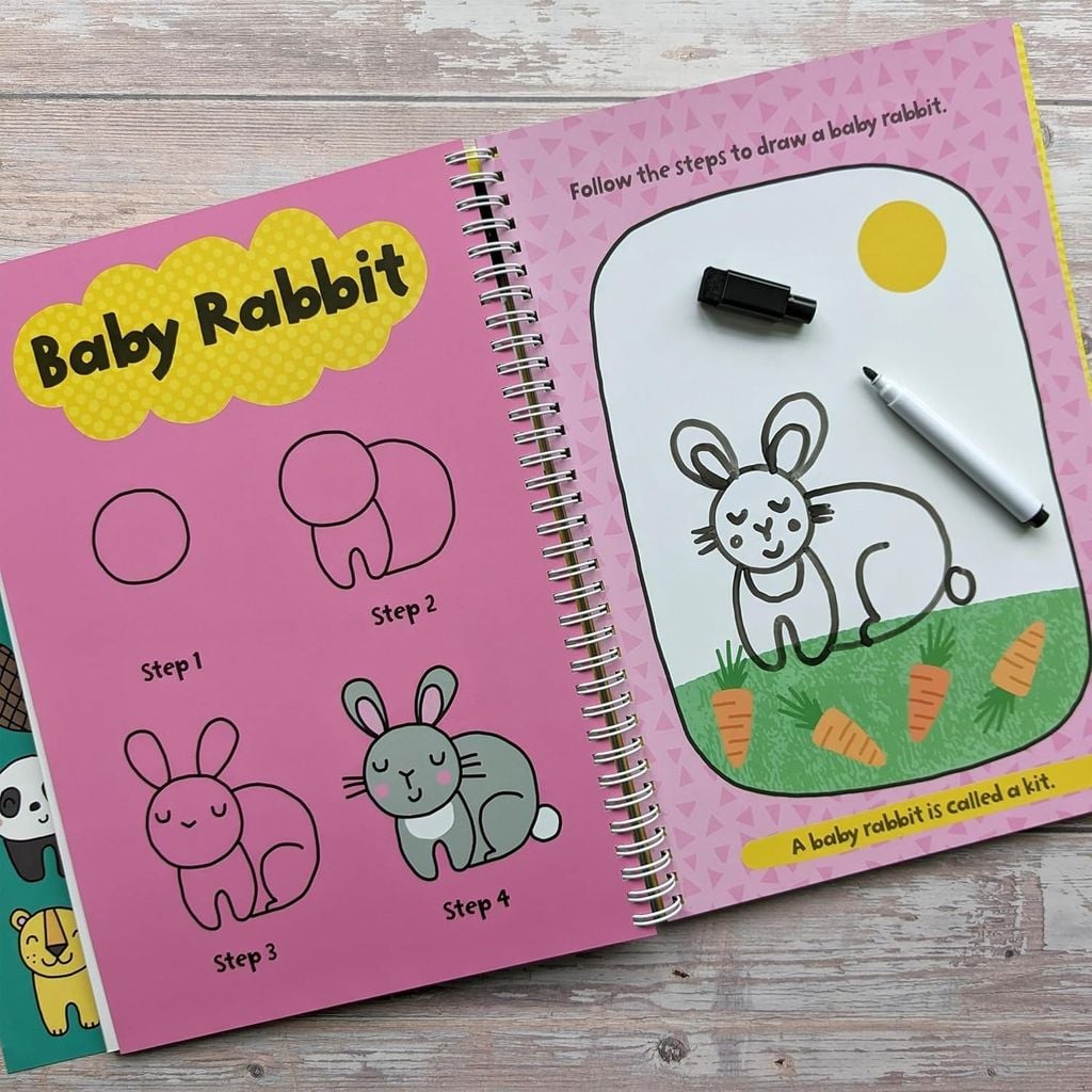 My First Learn To Draw: Baby Animals