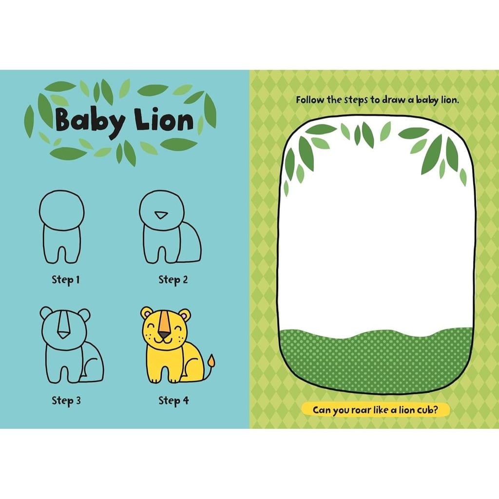 My First Learn To Draw: Baby Animals