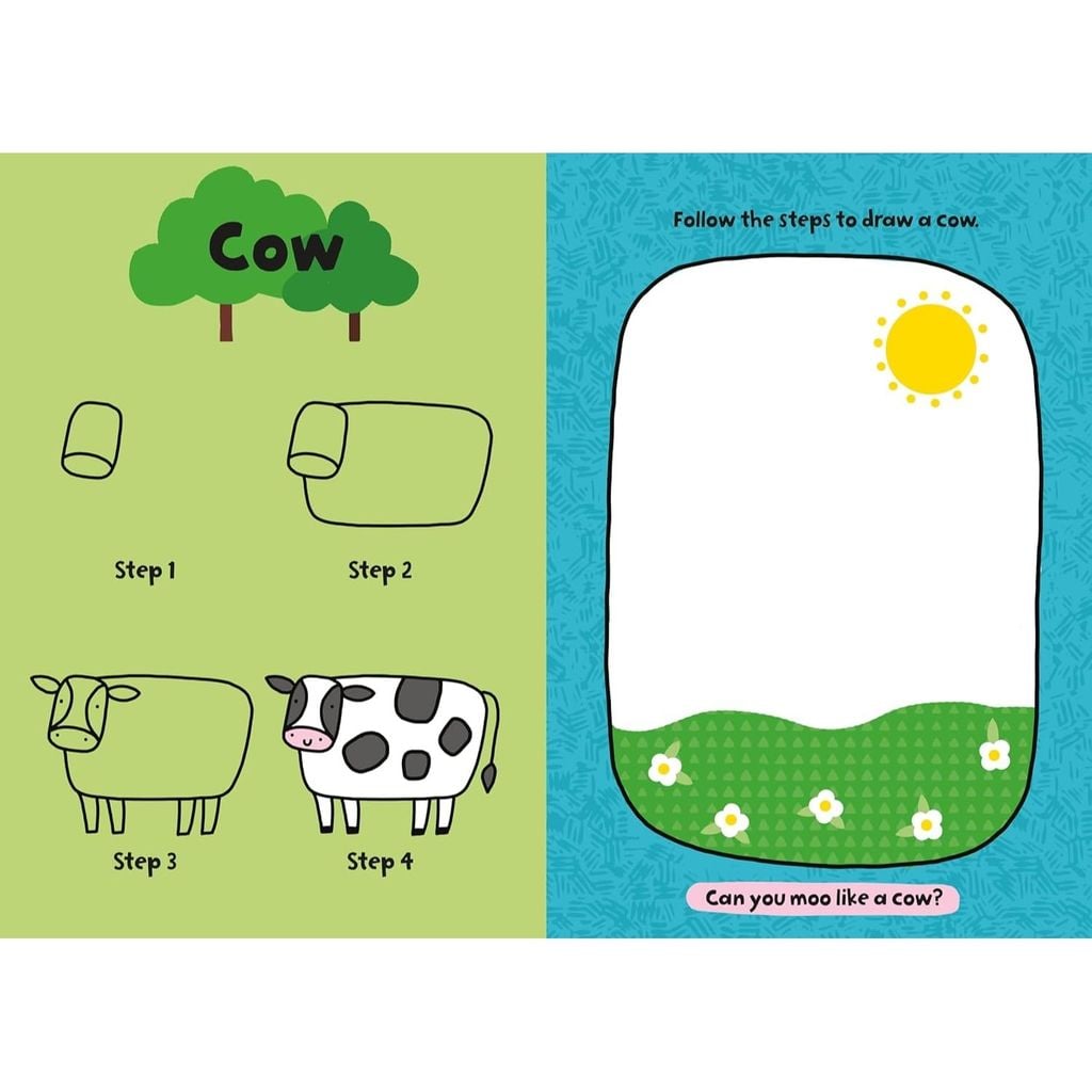 My First Learn To Draw: Farm Animals