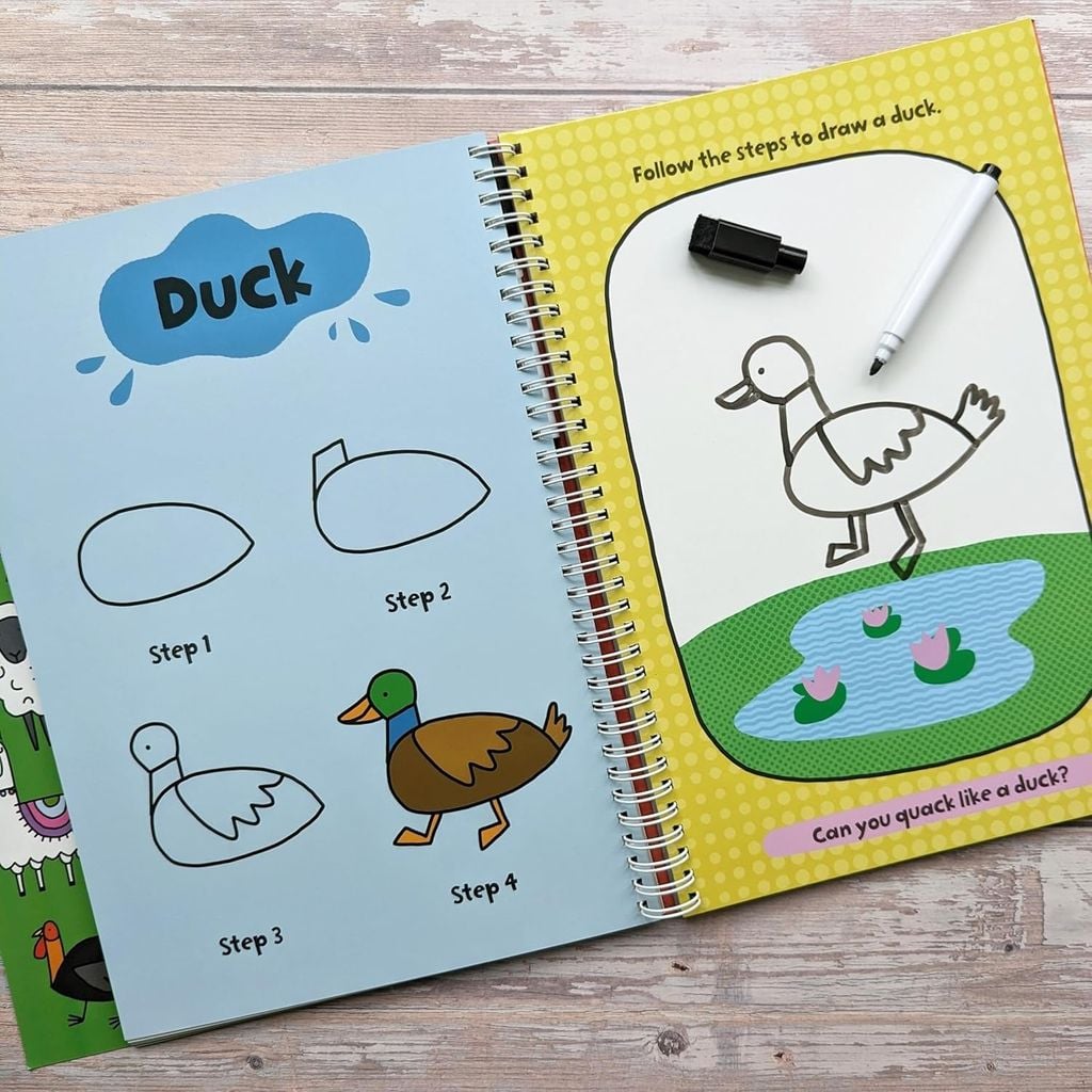 My First Learn To Draw: Farm Animals