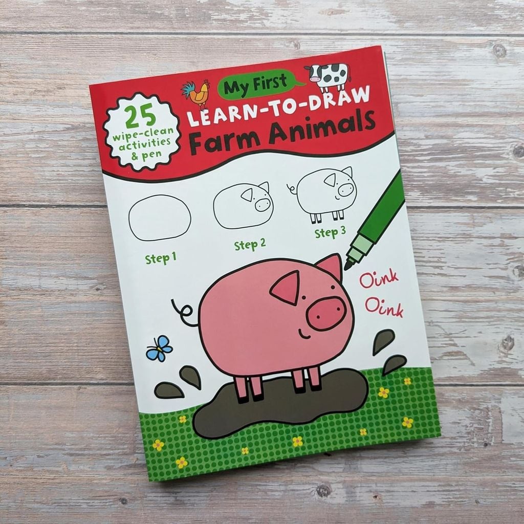 My First Learn To Draw: Farm Animals