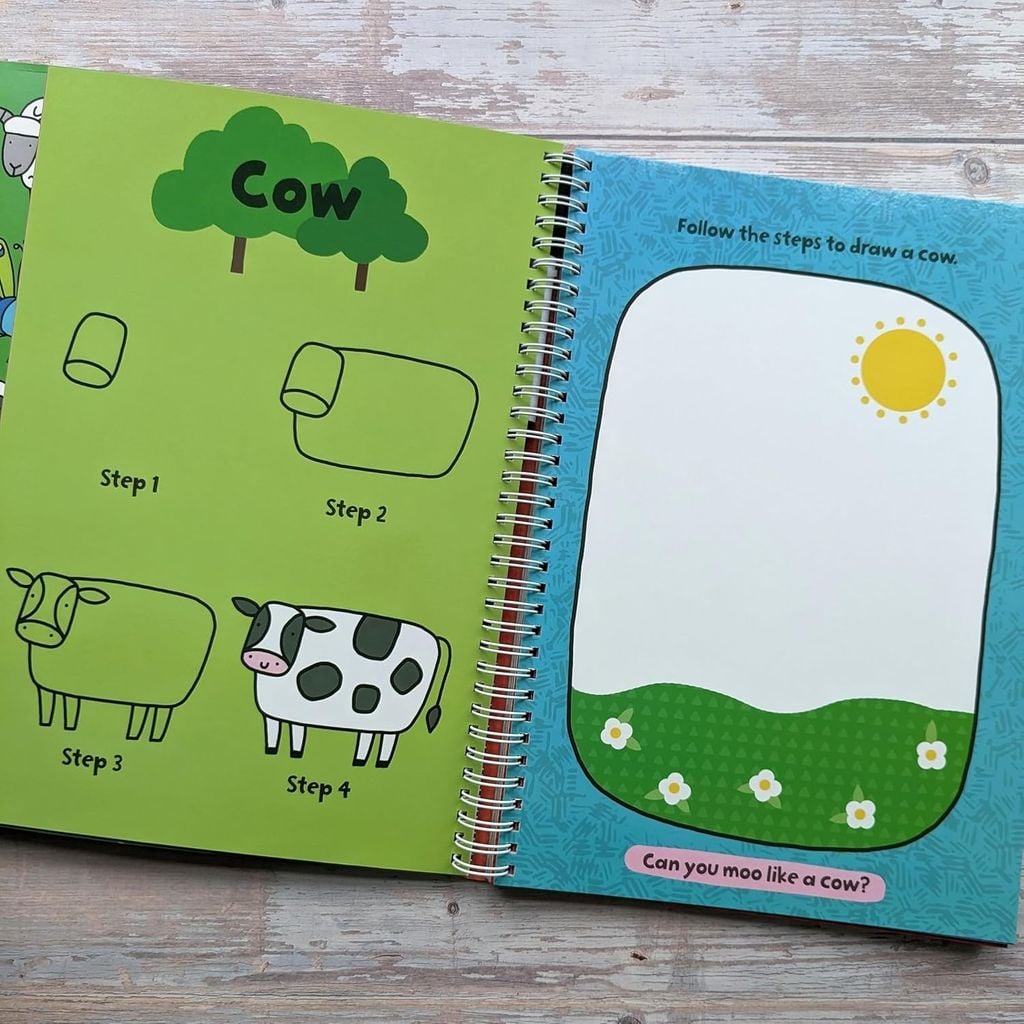 My First Learn To Draw: Farm Animals