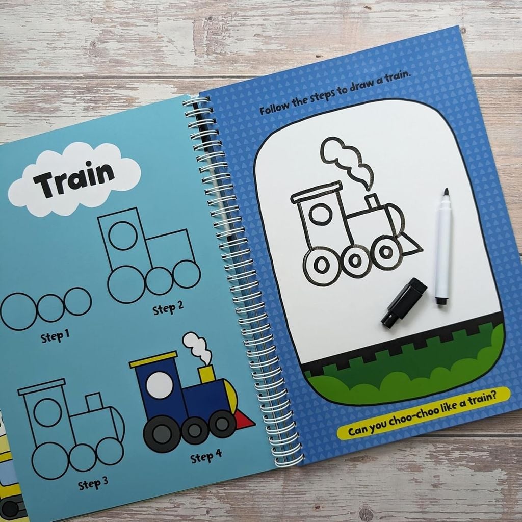 My First Learn To Draw: Things That Go