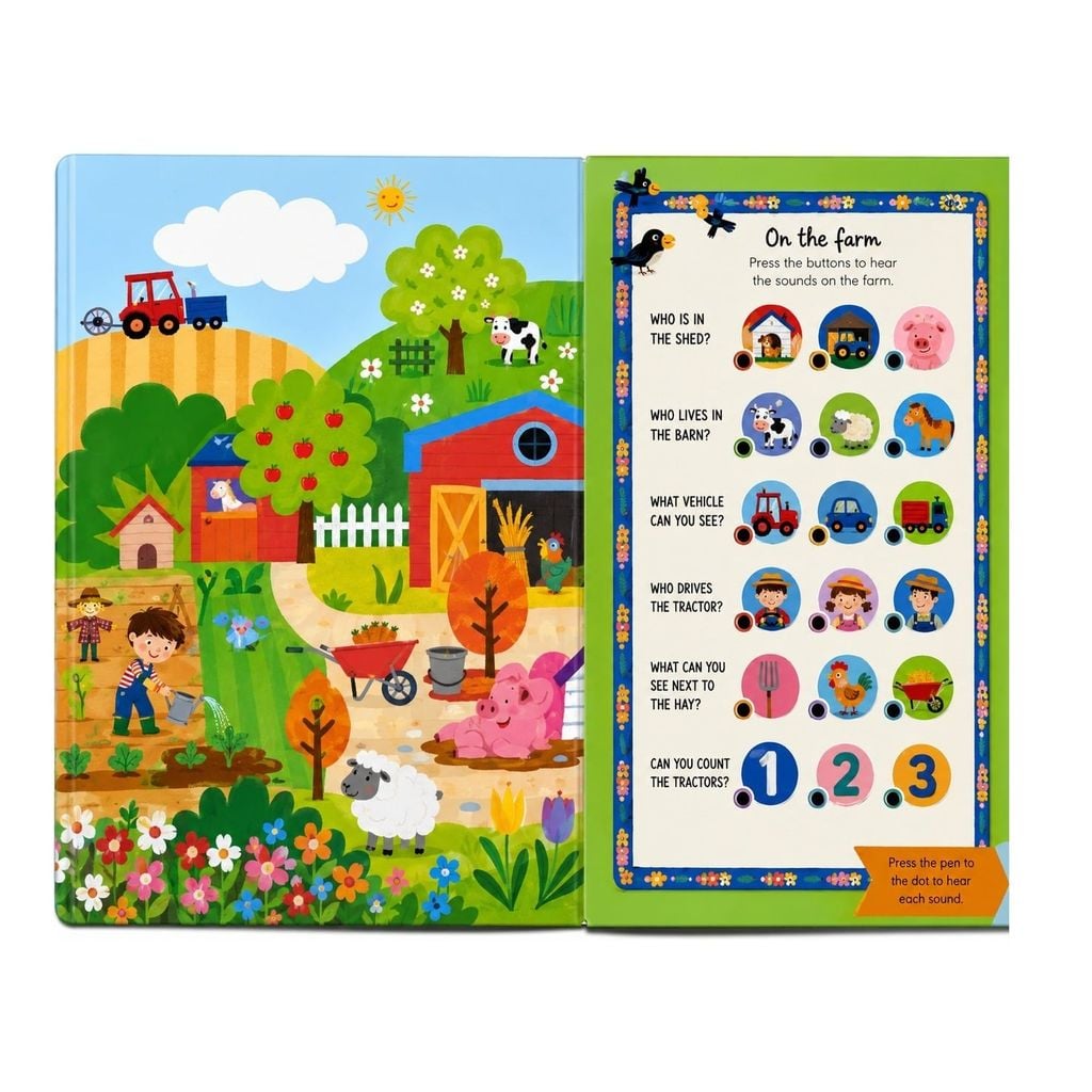 My First Learning Pen Book: My Busy Day