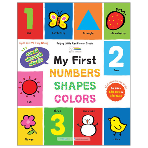 My First Numbers Shapes Colors - Con Số Khối Hình Màu Sắc