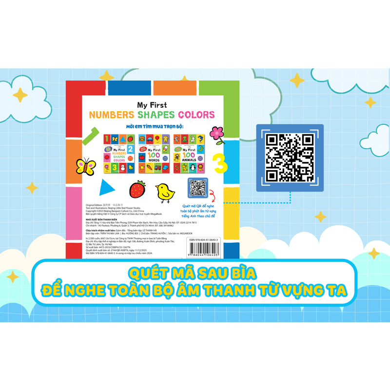 My First Numbers Shapes Colors - Con Số Khối Hình Màu Sắc