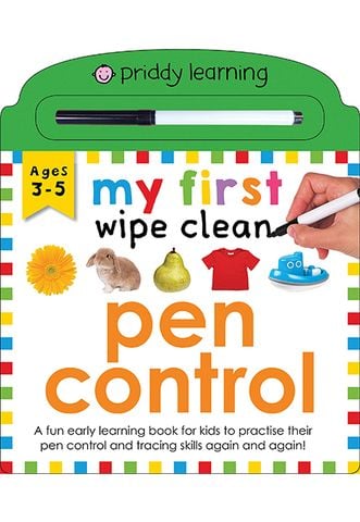 My First Wipe Clean Pen Control
