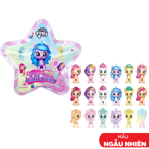 Mhtt - My Little Pony - Dreamy Mini Little Pony - Dinosaw - DP12 (Giao Mẫu Ngẫu Nhiên)