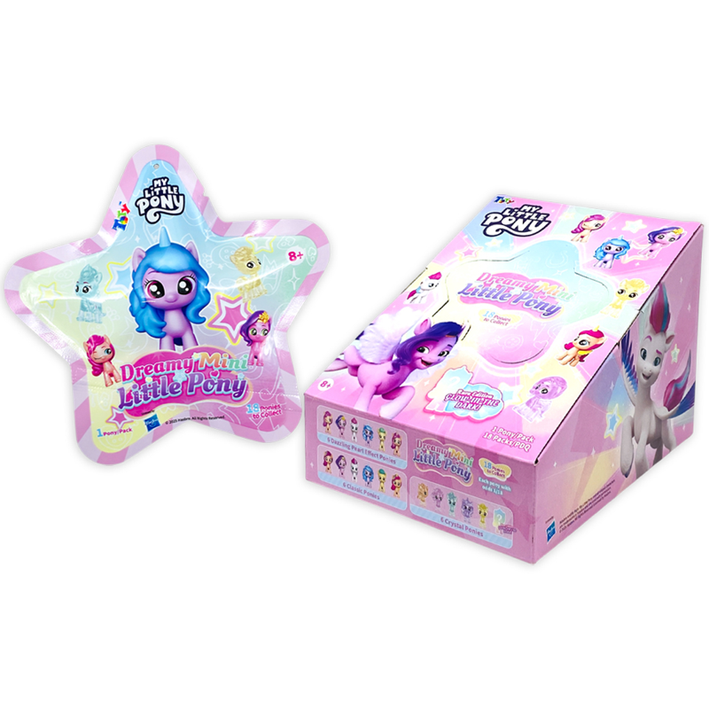 Mhtt - My Little Pony - Dreamy Mini Little Pony - Dinosaw - DP12 (Giao Mẫu Ngẫu Nhiên)
