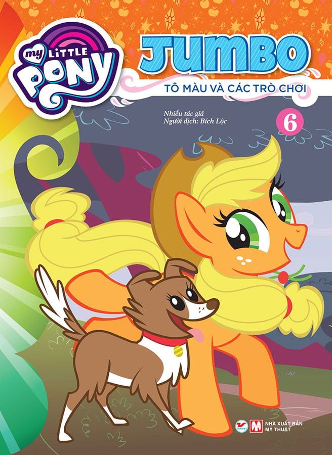 My Little Pony - Jumbo Tô Màu Và Các Trò Chơi - Tập 6