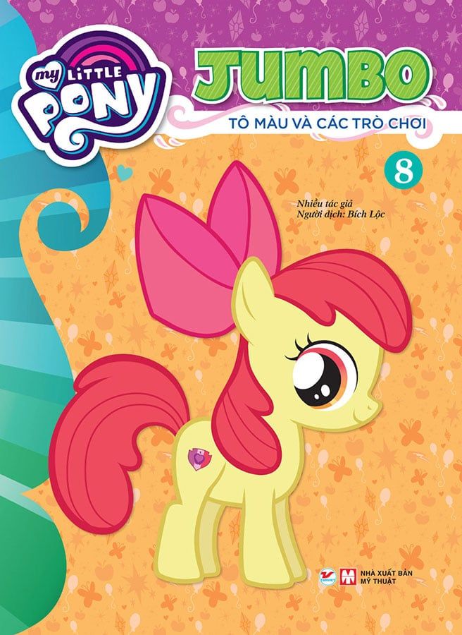 My Little Pony - Jumbo Tô Màu Và Các Trò Chơi - Tập 8