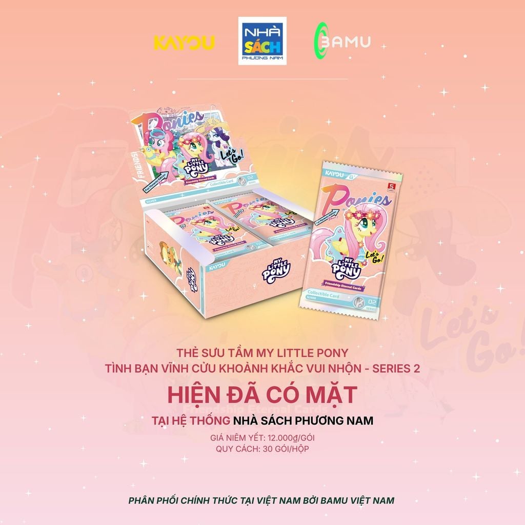 Kayou Bộ Thẻ My Little Pony Tình Bạn Vĩnh Cửu Khoảnh Khắc Vui Nhộn Mùa 2 Hh00005 (Bamu)
