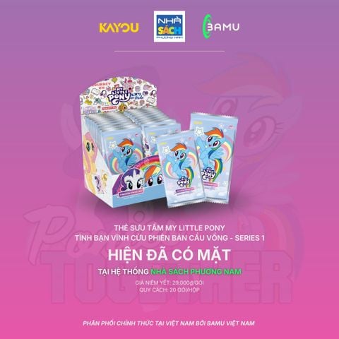Kayou Bộ Thẻ My Little Pony Tình Bạn Vĩnh Cửu Phiên Bản Cầu Vồng Hh00004 (Bamu)