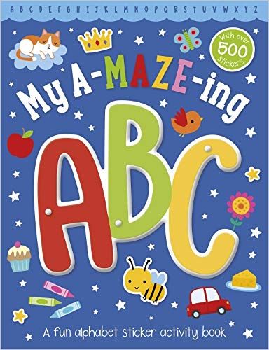 My a-Maze-Ing ABC Sticker Activity Book