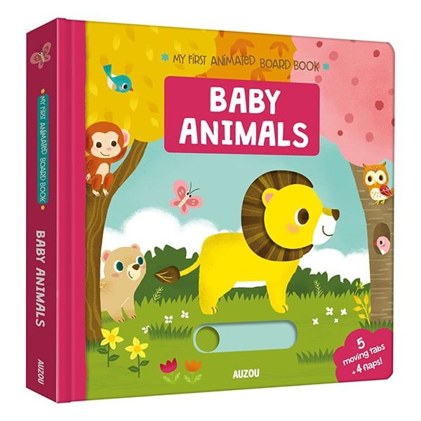 My First Animated Board Book: Baby Animals