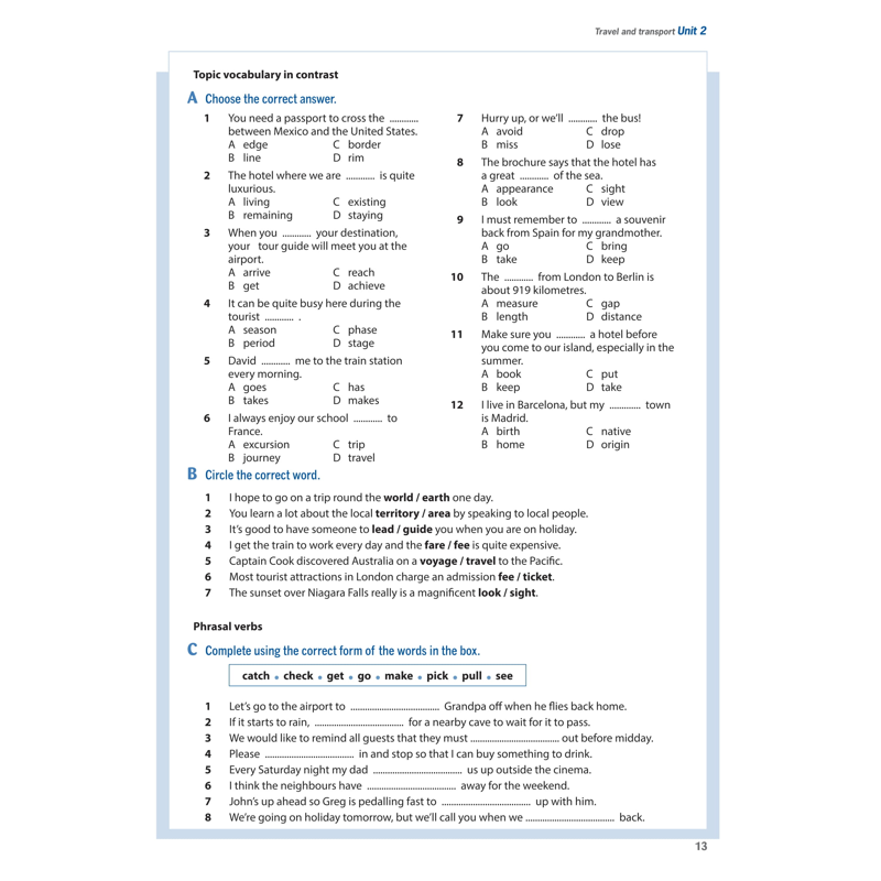 Destination B2 - Grammar & Vocabulary With Answer Key on McBooks App