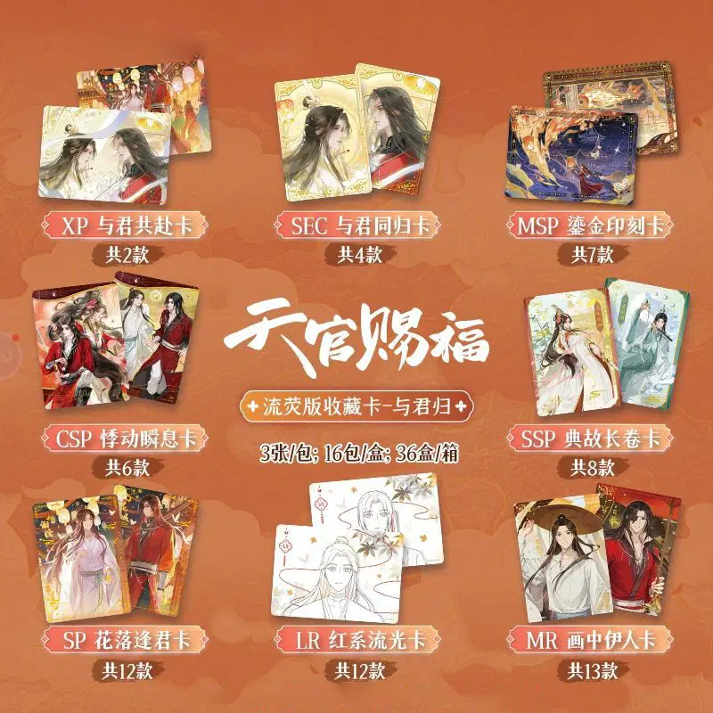 Card.Fun Card Bo Góc - Thiên Quan Tứ Phúc - Return To You - UB02