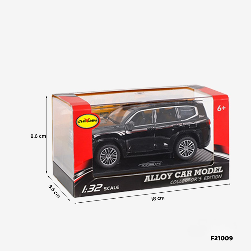 Chiyuan - Mô Hình Xe Kim Loại Tỉ Lệ 1:32 Kèm Hộp Mica F21009