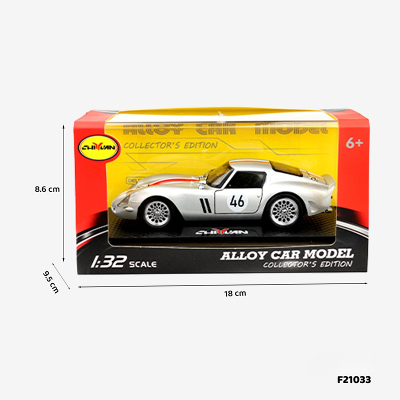 Chiyuan-F21033-Mô Hình Xe Kim Loại Tỉ Lệ 1:32 (Kèm Hộp Mica)