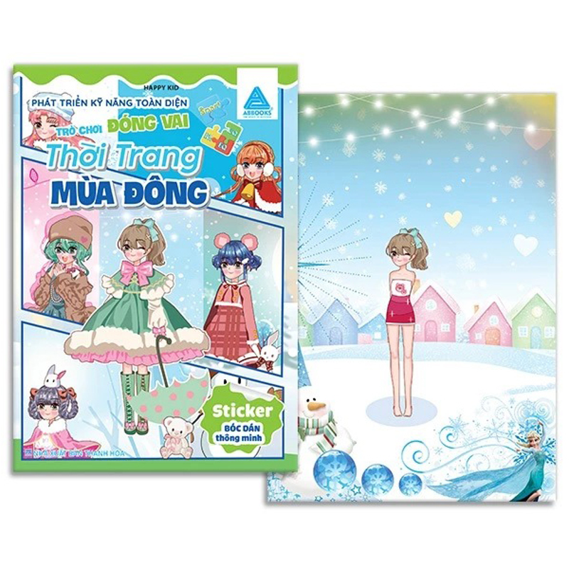 Sticker Phát Triển Kỹ Năng - Toàn Diện Trò Chơi Đóng Vai - Lễ Hội Hóa Trang