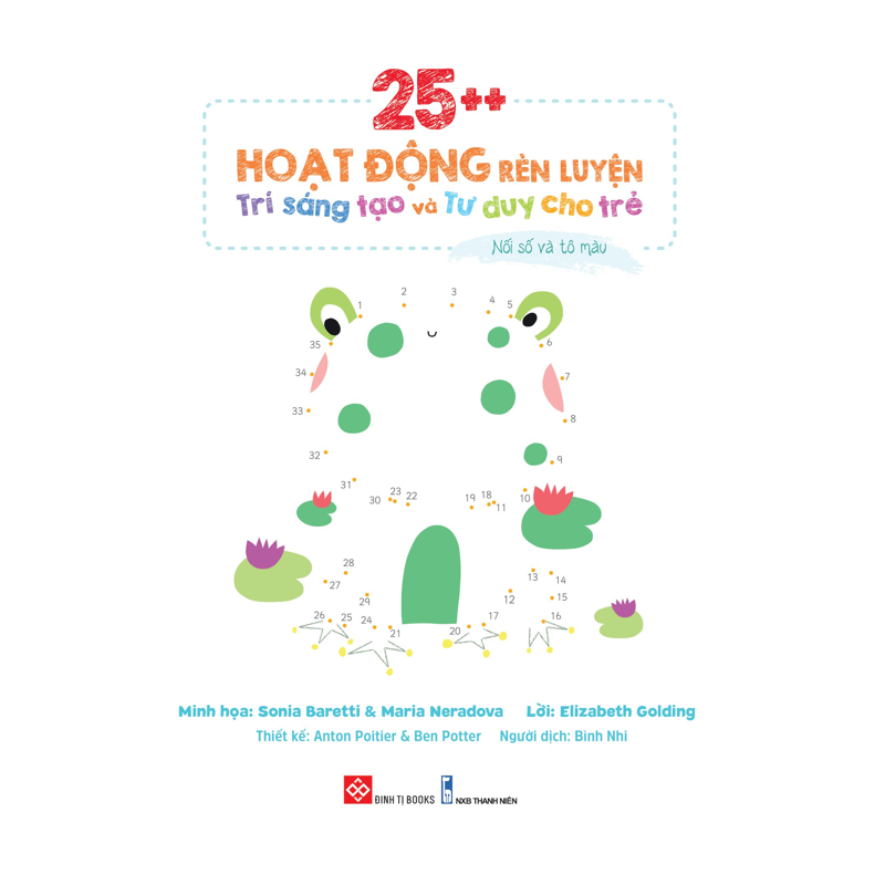 25++ Hoạt Động Rèn Luyện Trí Sáng Tạo Và Tư Duy Cho Trẻ - Nối Số Và Tô Màu