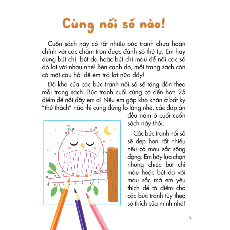 25++ Hoạt Động Rèn Luyện Trí Sáng Tạo Và Tư Duy Cho Trẻ - Nối Số Và Tô Màu