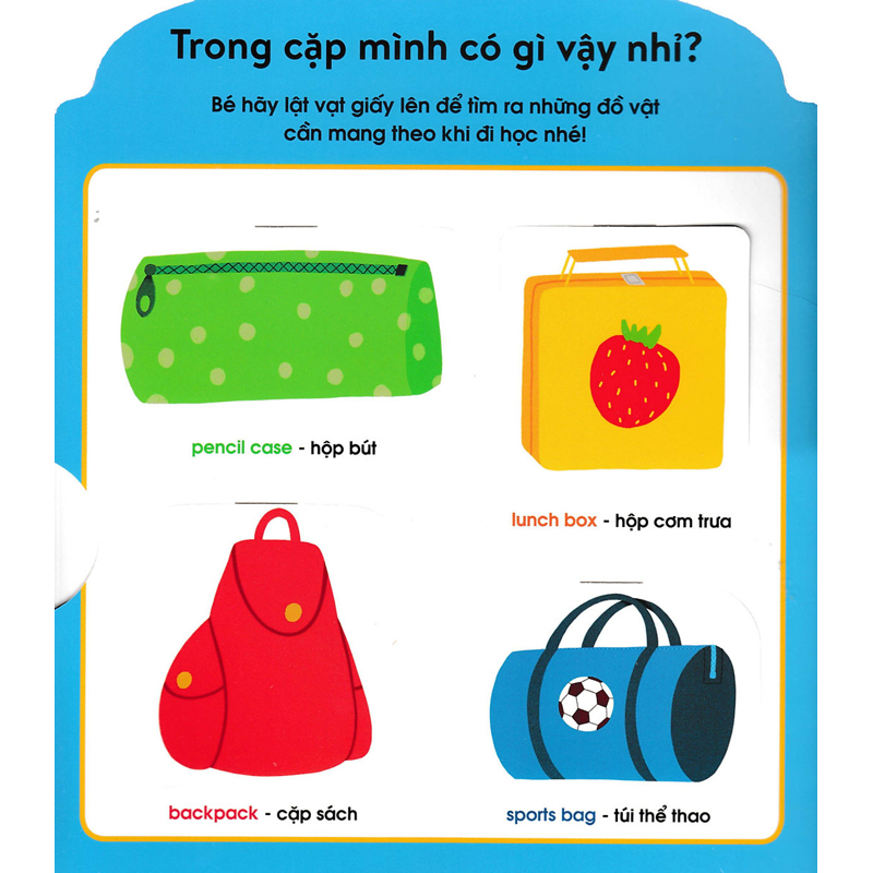 Cuốn Sách Đầu Tiên Của Bé - Chuẩn Bị Tới Trường (Cho 3-5 Tuổi)