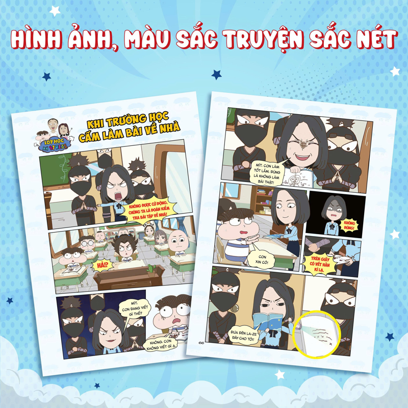 Truyện Tranh Lớp Học Xả Stress - Buổi Họp Phụ Huynh Bất Thường