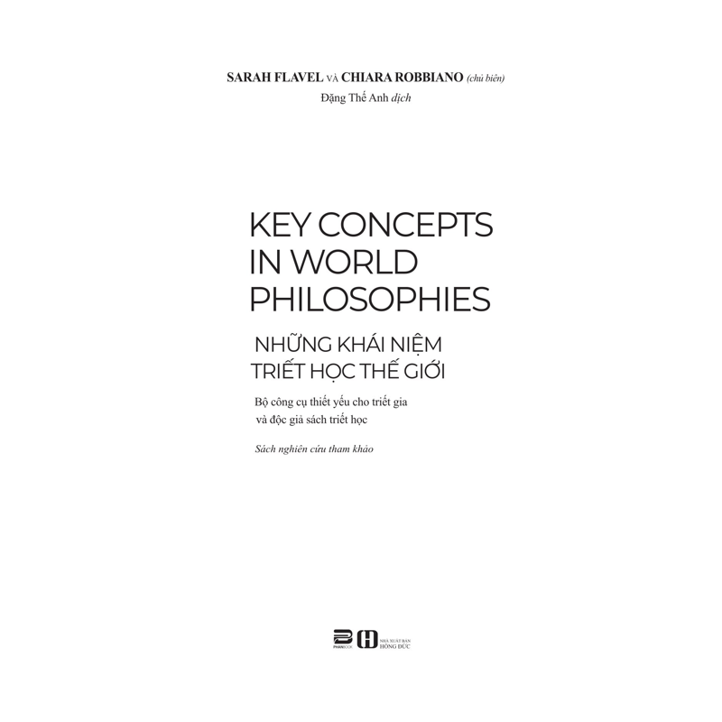 Key Concepts in World Philosophies-Những Khái Niệm Triết Học Thế Giới