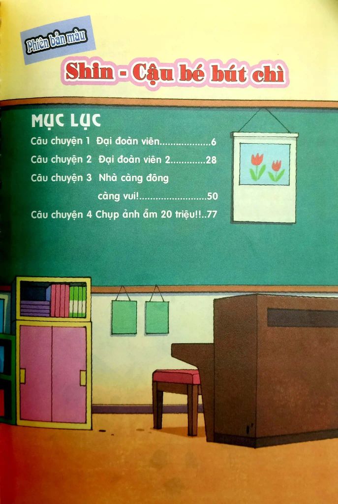 SHIN CẬU BÉ BÚT CHÌ T26-HOẠT HÌNH MÀU