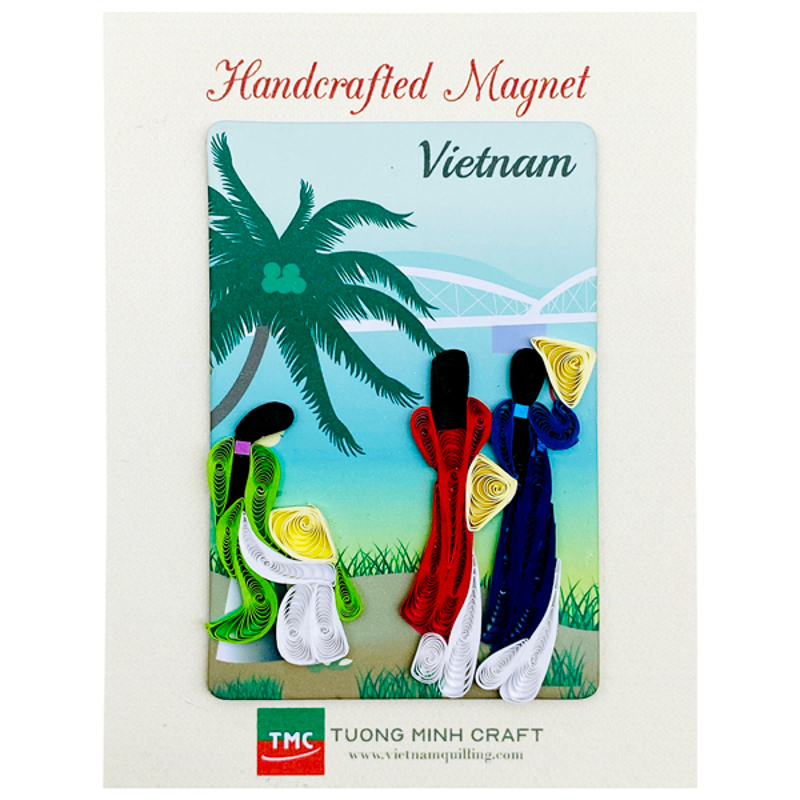 Nam Châm Giấy Xoắn - 6 x 9 cm - TMC
